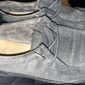 Hey Dude Gray Kids Sneakers